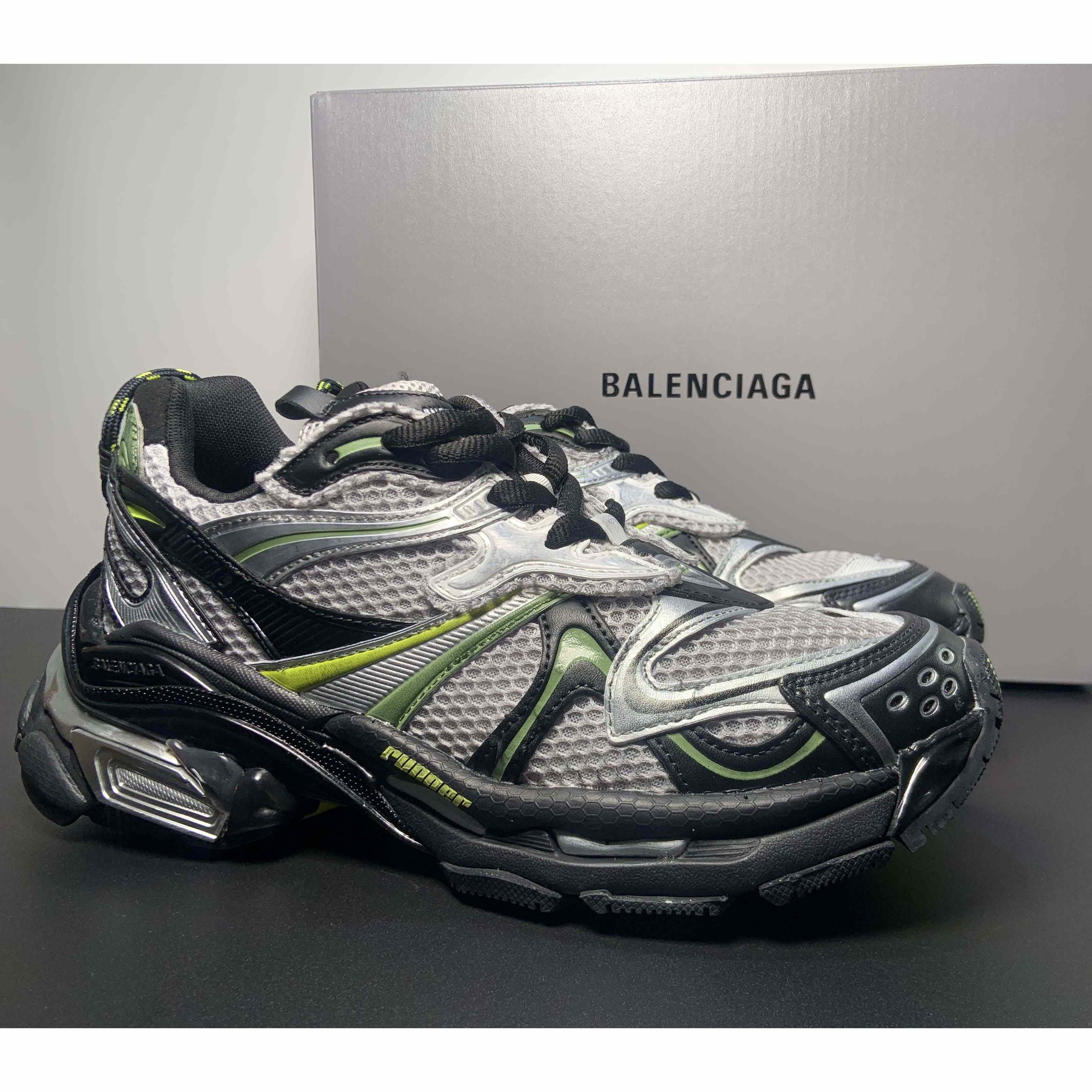 Balenciaga Runner 2.0 Sneaker In Silver - DesignerGu