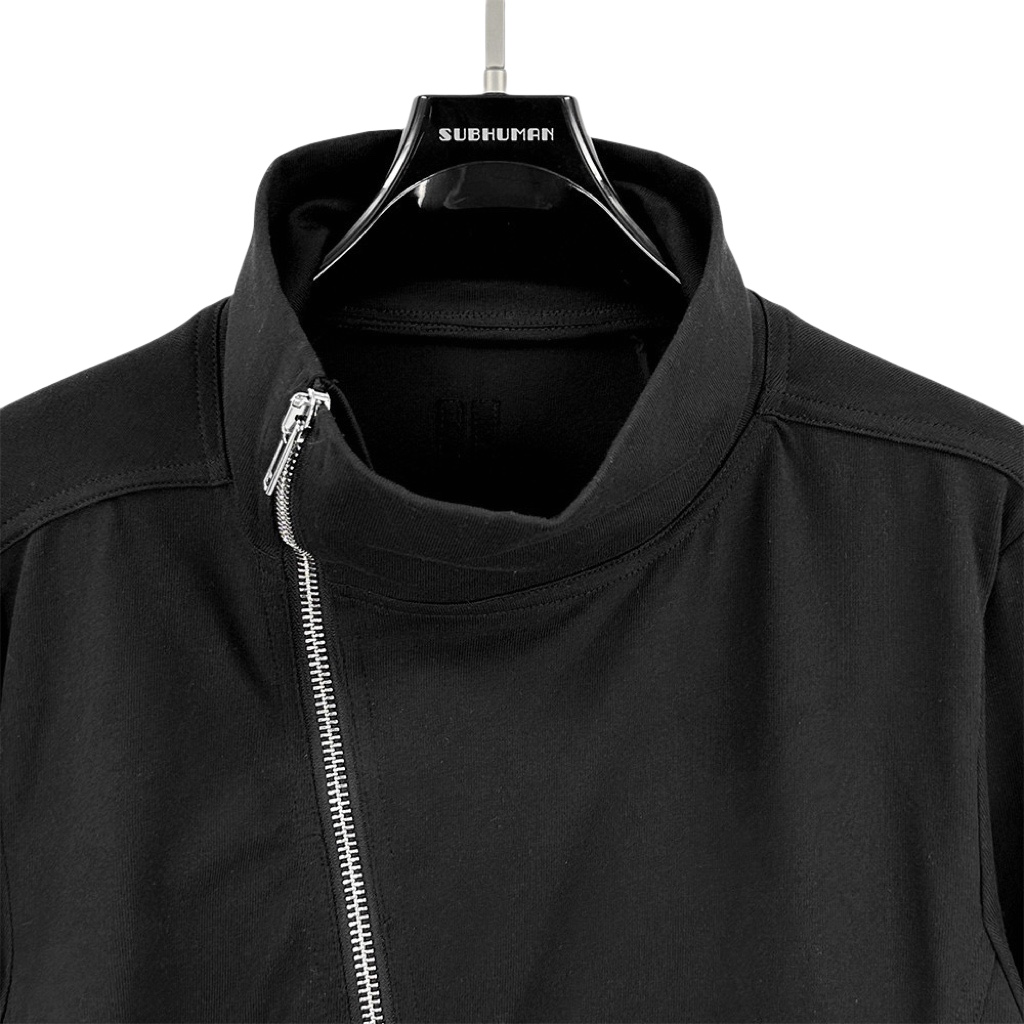 Rick Owens Off-centre Zip-up Jacket - DesignerGu