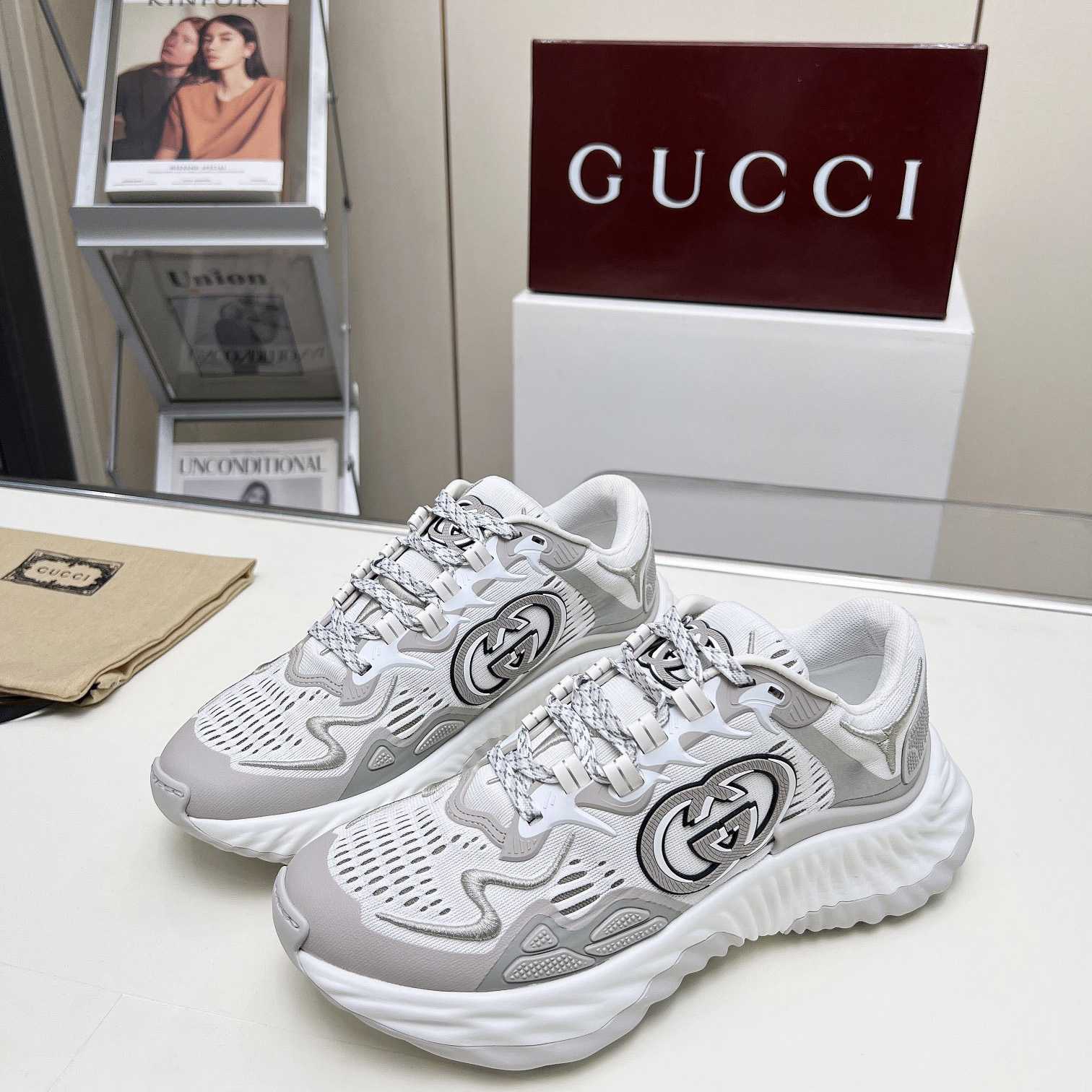 Gucci Ripple Sneaker - DesignerGu