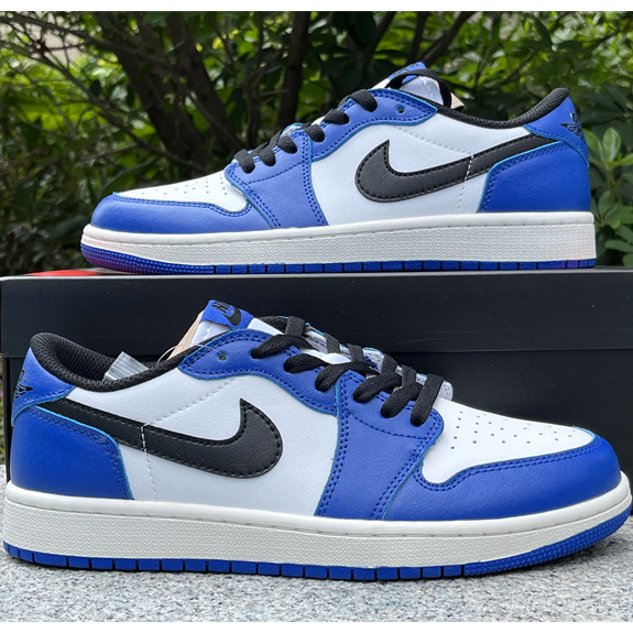 Air Jordan 1 Low OG “Game Royal” Sneaker   CZ0790-140  - DesignerGu