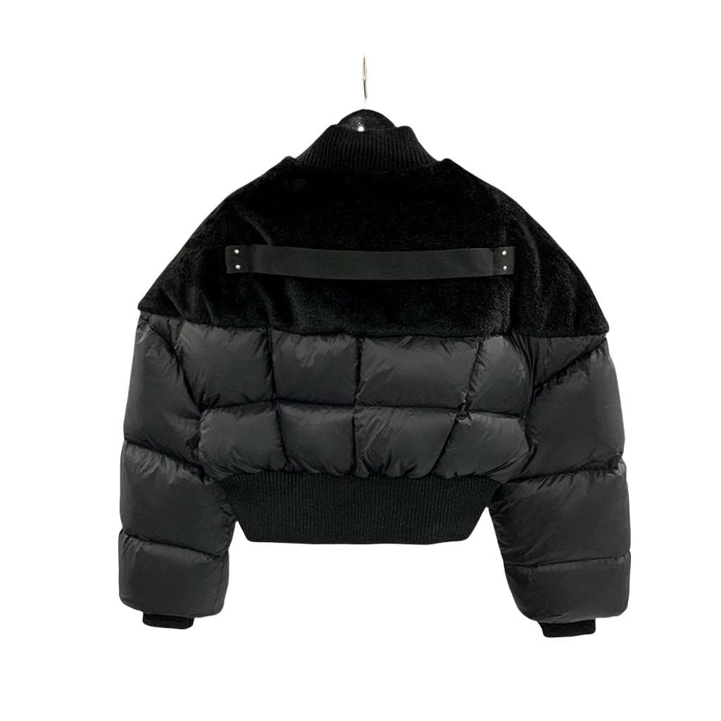 Rick Owens Padded Cropped Jacket - DesignerGu