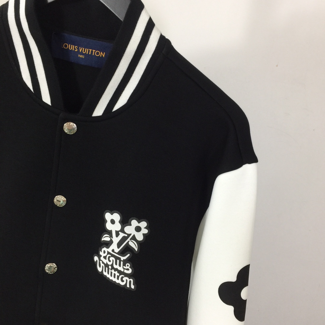 Louis Vuitton Embroidered Varsity Jacket - DesignerGu