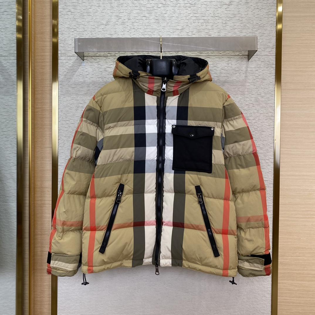 Burberry Reversible Check Puffer Jacket - DesignerGu