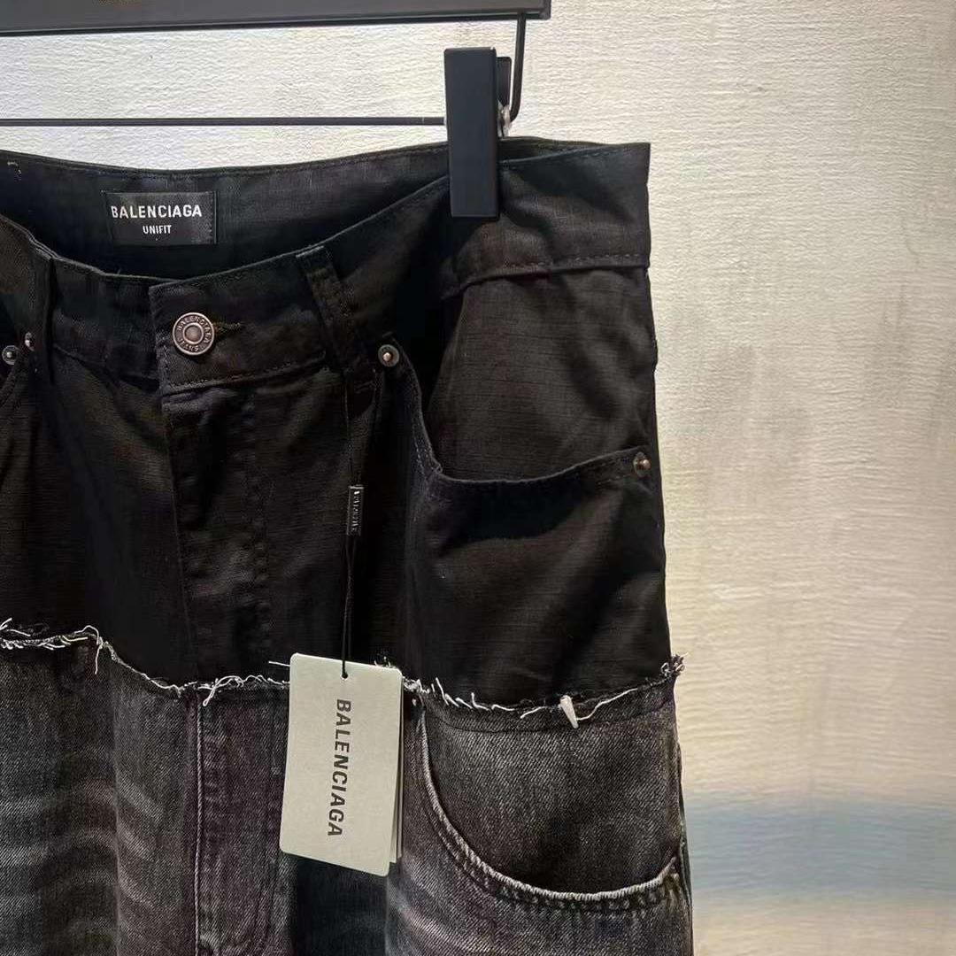 Balenciaga Large Denim Jeans - DesignerGu