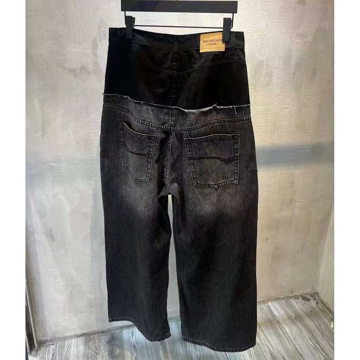 Balenciaga Large Denim Jeans - DesignerGu