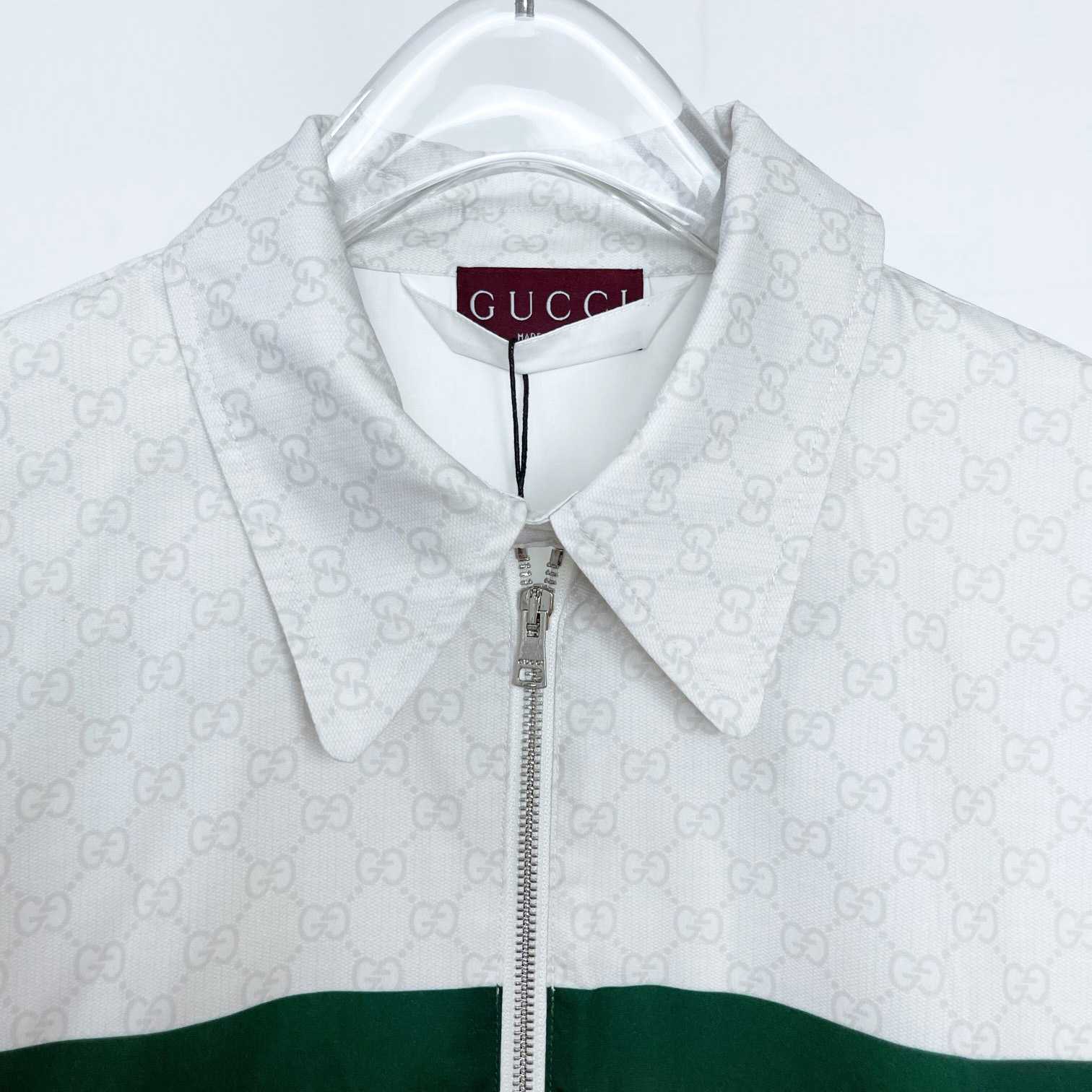 Gucci GG Print Cotton Jacket - DesignerGu