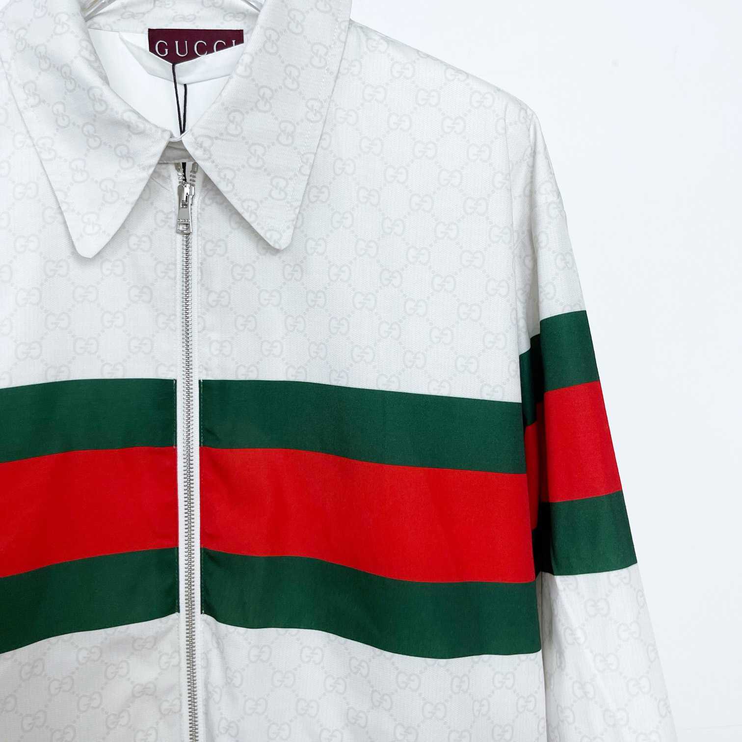 Gucci GG Print Cotton Jacket - DesignerGu