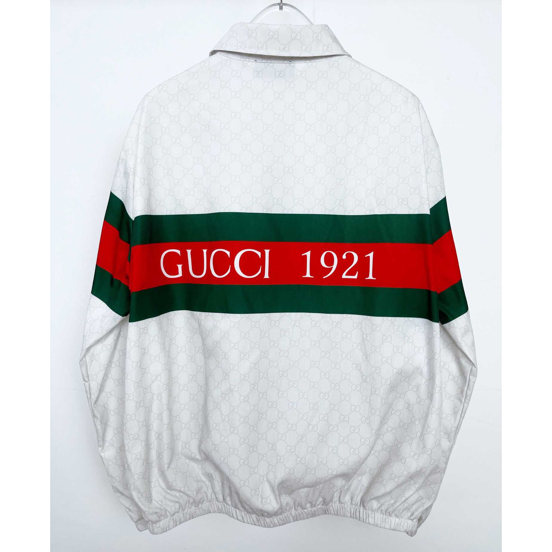 Gucci GG Print Cotton Jacket - DesignerGu