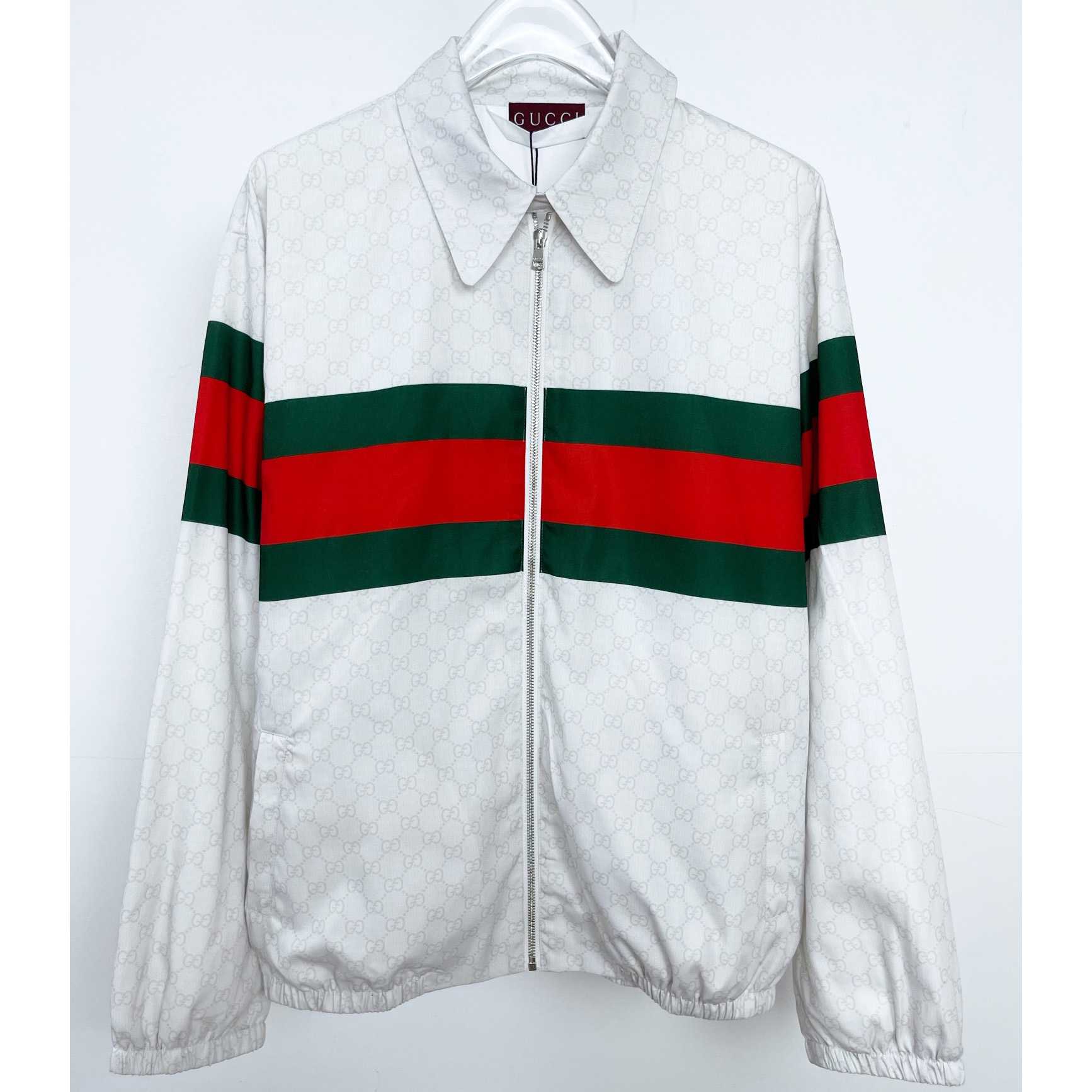 Gucci GG Print Cotton Jacket - DesignerGu