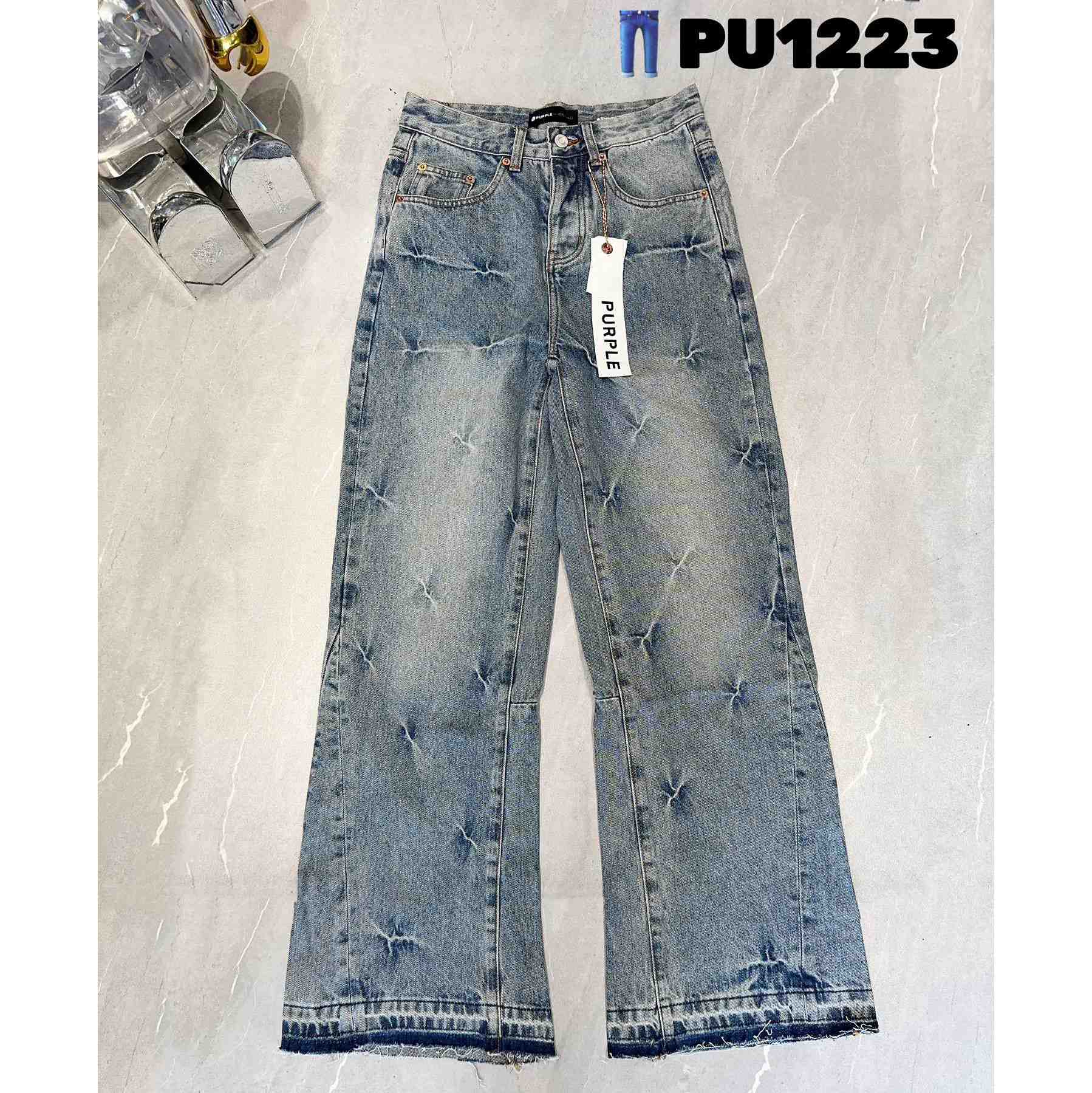 Purple-Brand Jeans   PU1223 - DesignerGu