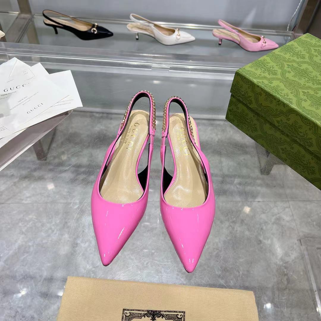 Gucci Signoria Slingback Pump - DesignerGu