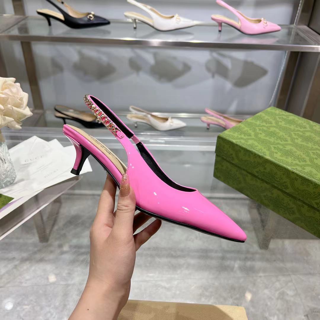 Gucci Signoria Slingback Pump - DesignerGu