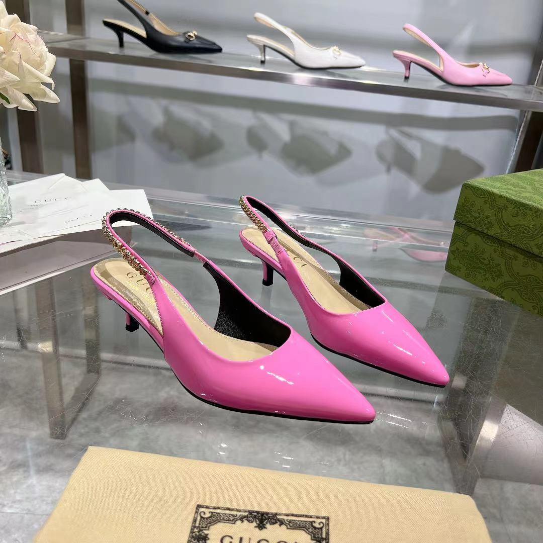 Gucci Signoria Slingback Pump - DesignerGu