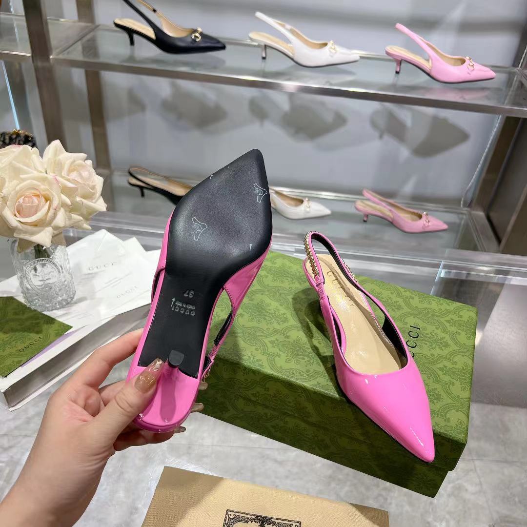 Gucci Signoria Slingback Pump - DesignerGu