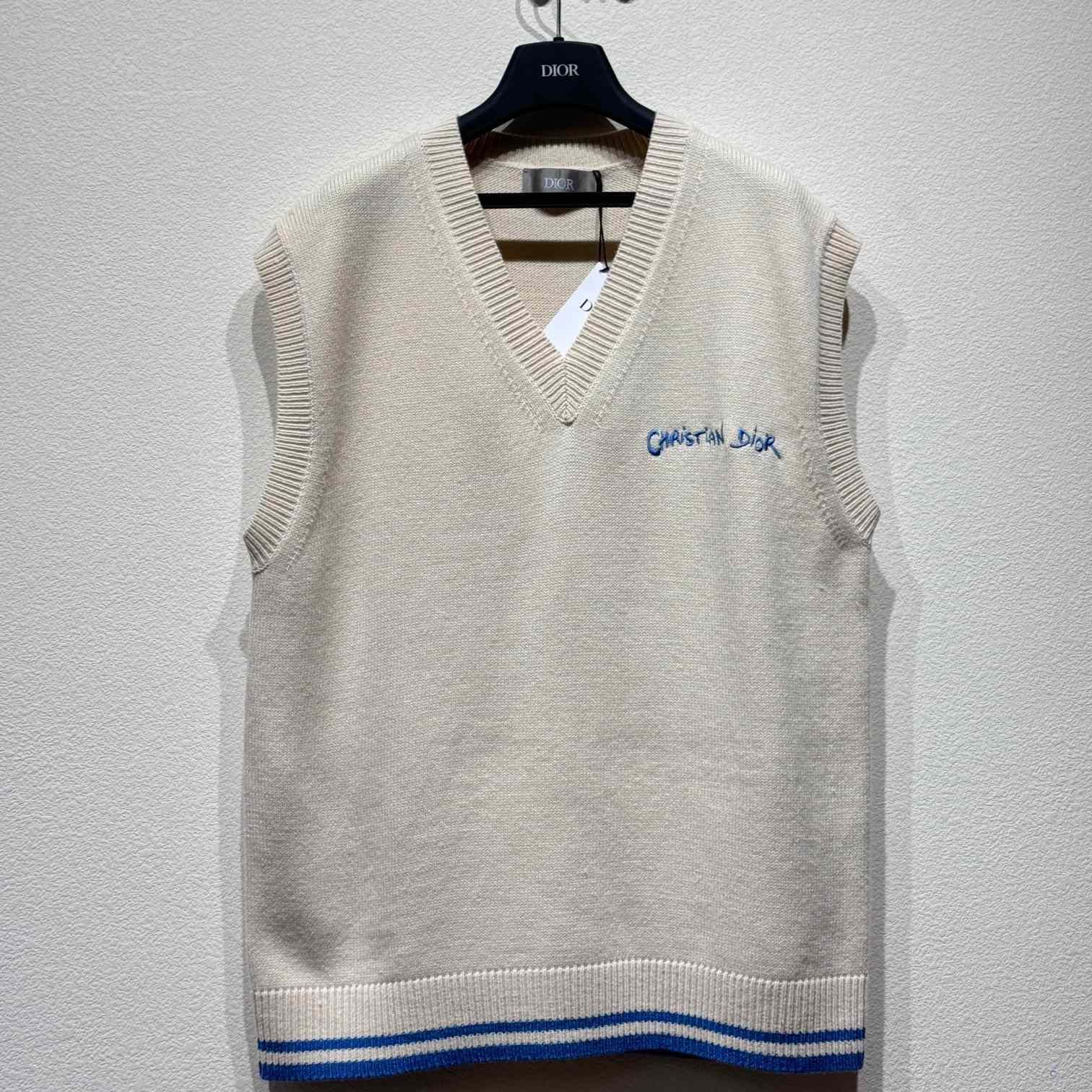 Christian Dior Tag Sweater Vest - DesignerGu