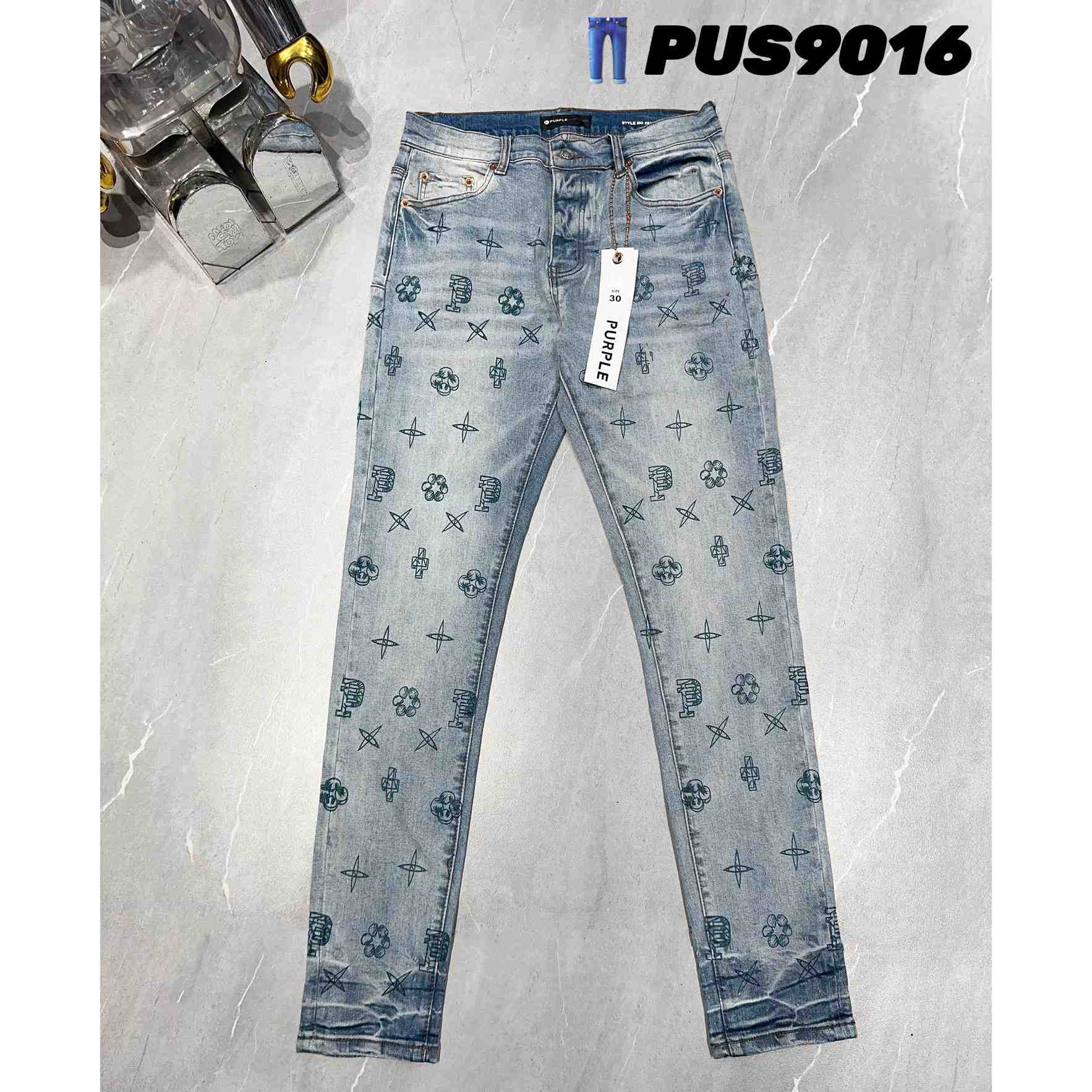 Purple-Brand Jeans   PUS9016 - DesignerGu