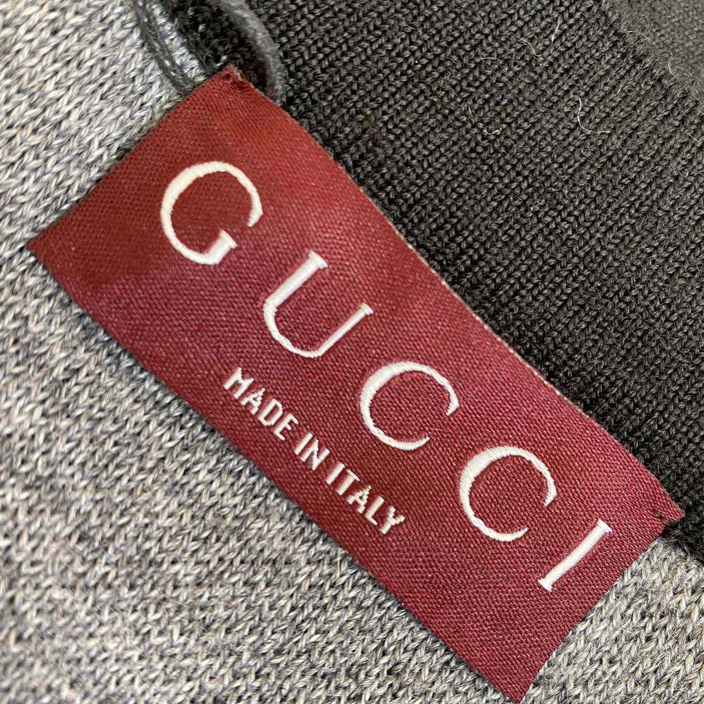 Gucci Double Wool Cardigan With Embroidery - DesignerGu