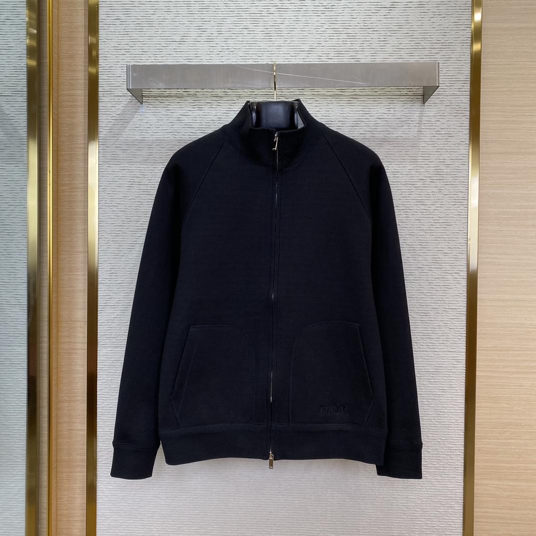 Dior Zip Up Sweatshirt - DesignerGu