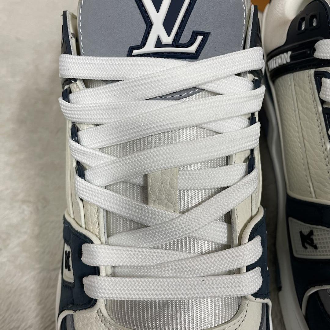 Louis Vuitton LV Trainer Sneaker       1ABLUW - DesignerGu