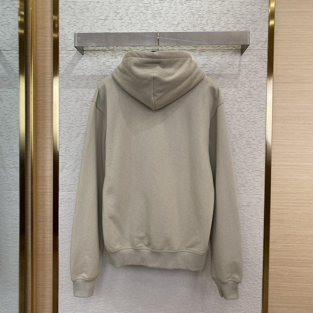 Burberry Cotton Blend Zip Hoodie - DesignerGu