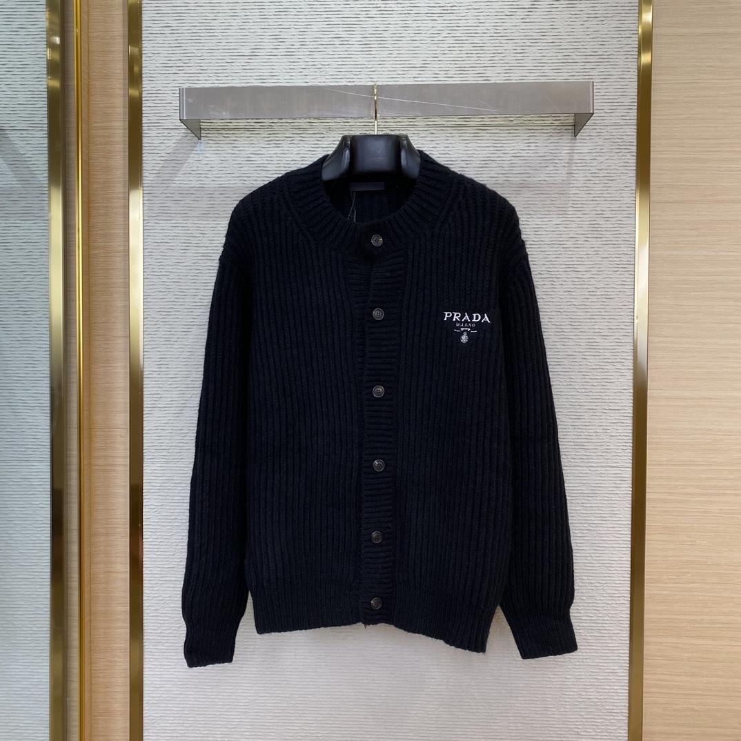 Prada Knitted Cardigan - DesignerGu