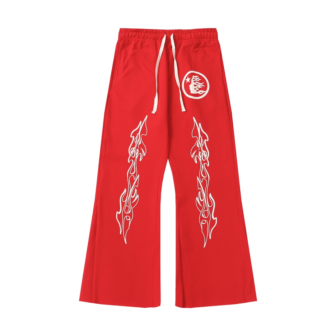 Hellstar Studios Racer Flare Sweatpants - DesignerGu