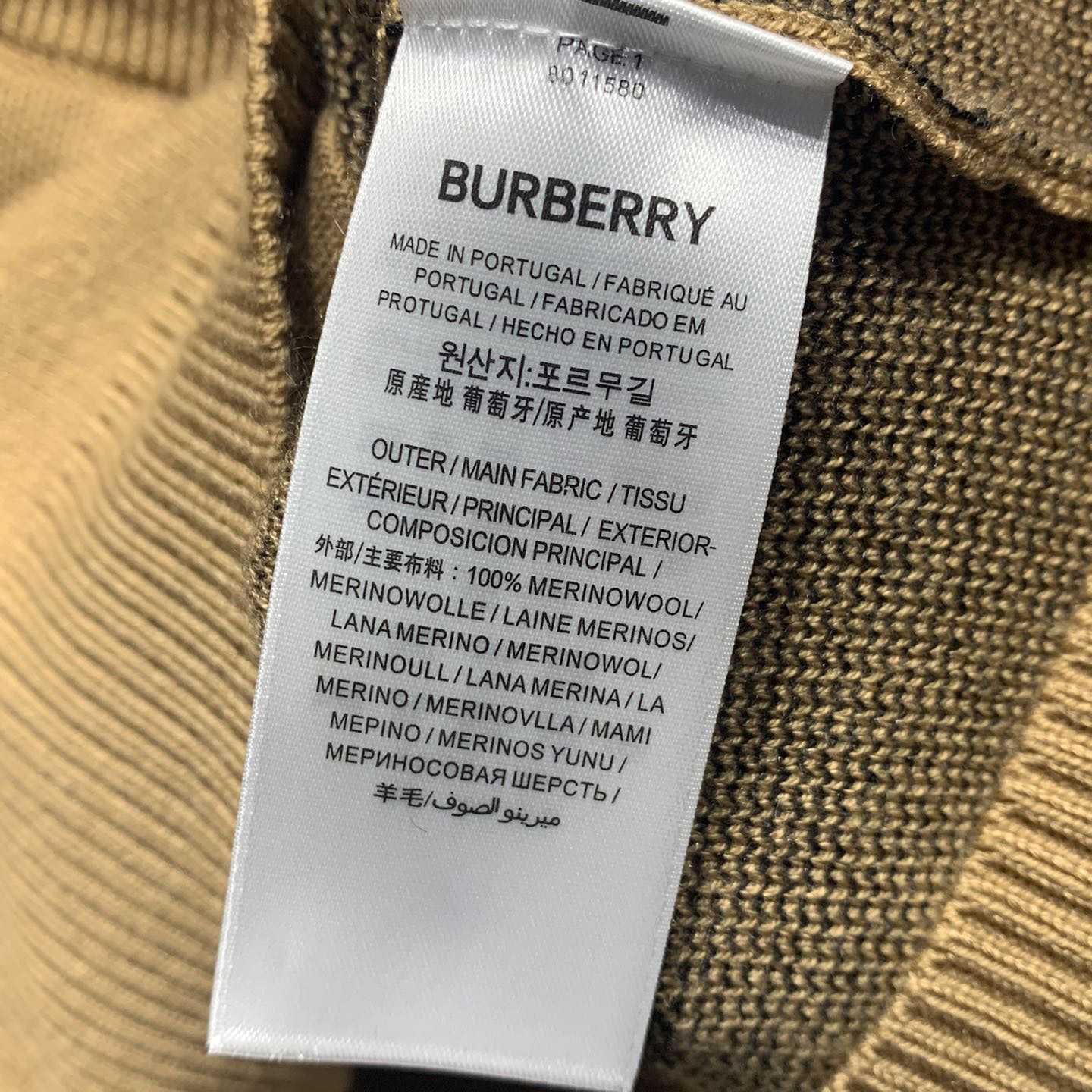 Burberry EKD Intarsia-knit Cardigan - DesignerGu