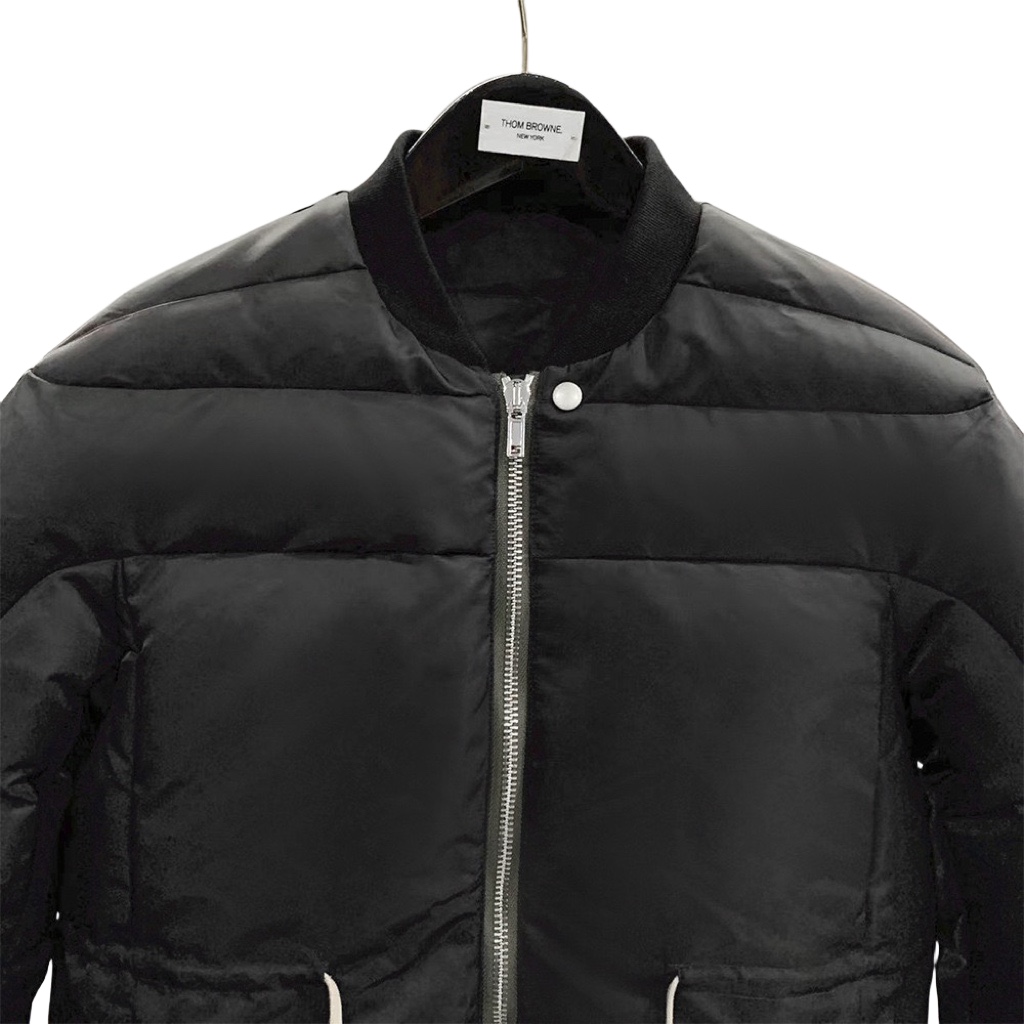 Rick Owens Drawstring Waist Bomber Jacket - DesignerGu