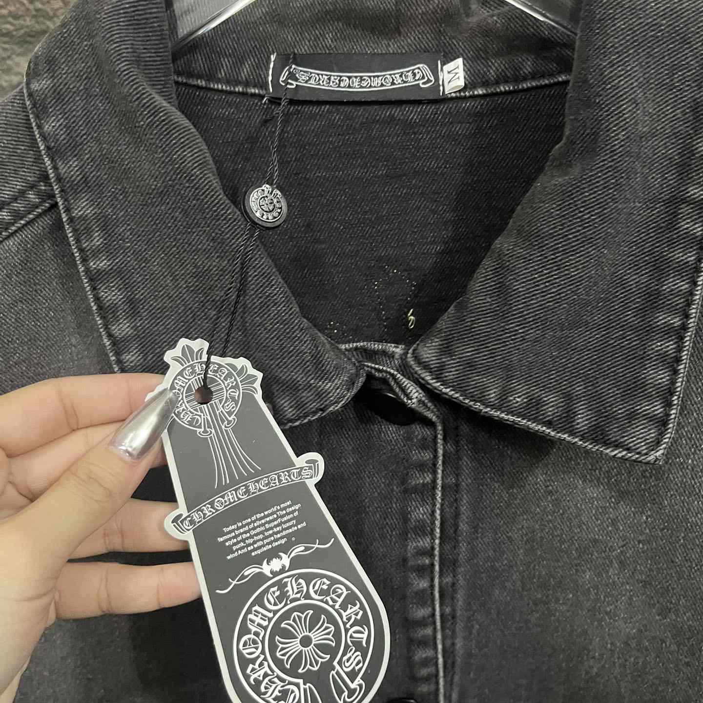 Chrome Hearts Denim Jacket - DesignerGu