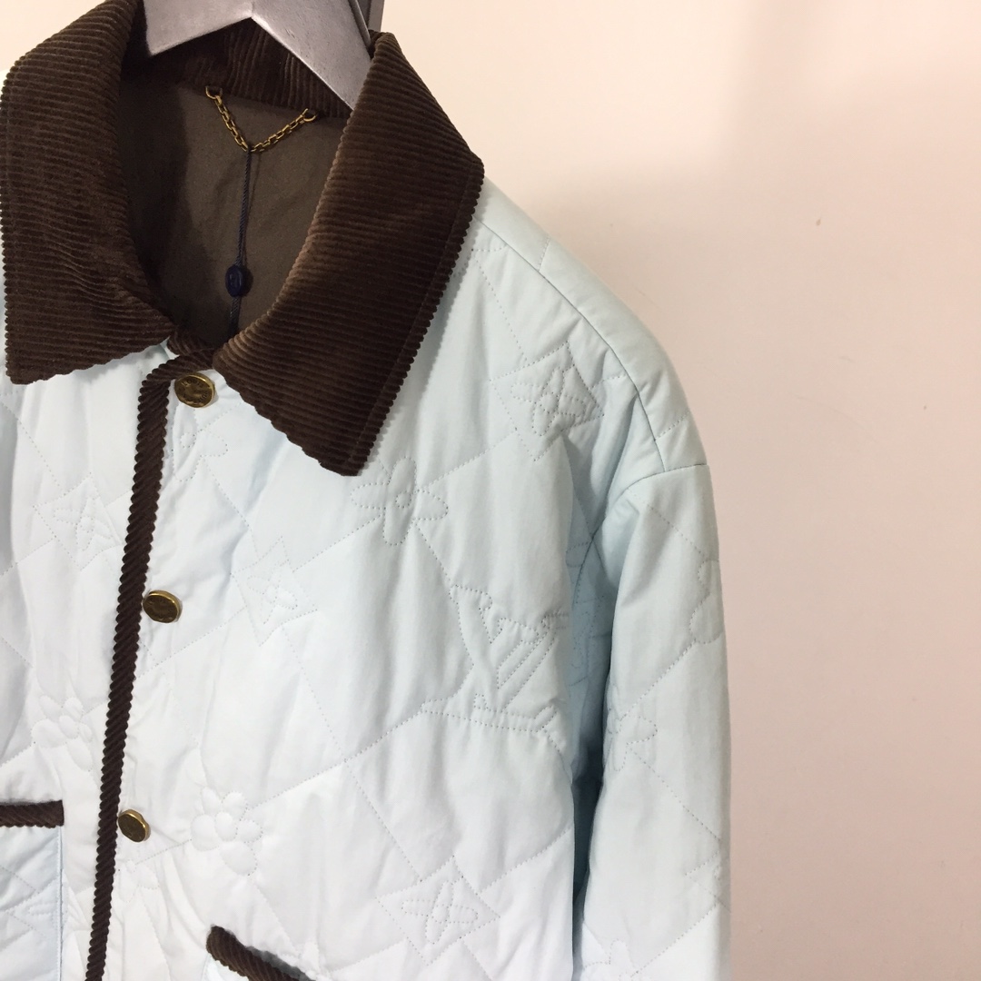 Louis Vuitton Monogram Padded Cotton Jacket  1AFPU1 - DesignerGu