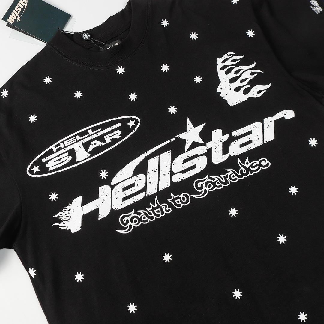 Hellstar Meteor Flame Limited Edition Long Sleeve T-Shirt - DesignerGu