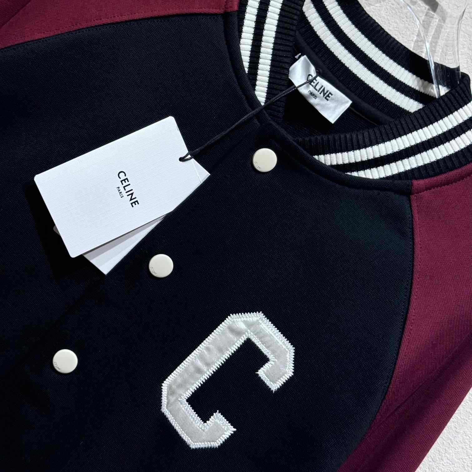 Celine Teddy Jacket In Cotton Fleece - DesignerGu