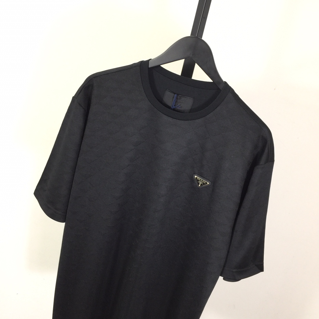 Prada Technical Jersey T-shirt - DesignerGu