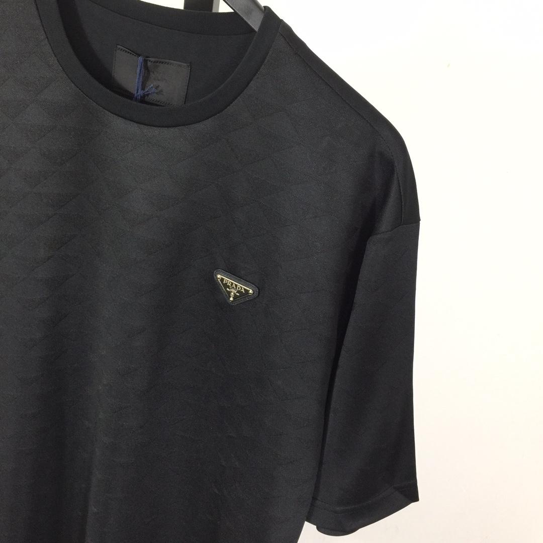 Prada Technical Jersey T-shirt - DesignerGu