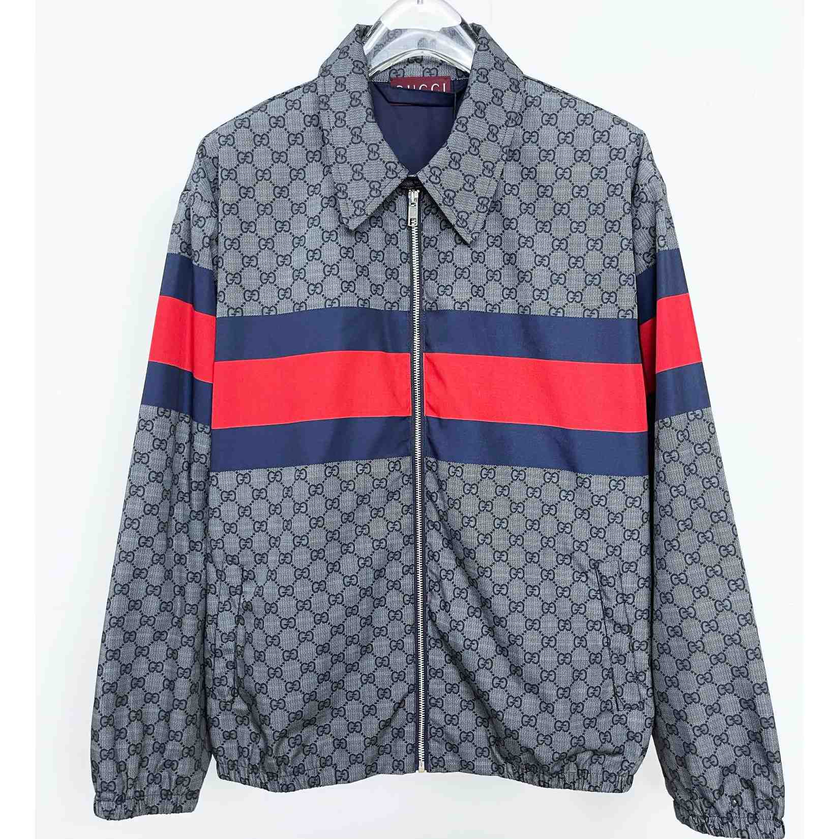 Gucci GG Print Cotton Jacket - DesignerGu