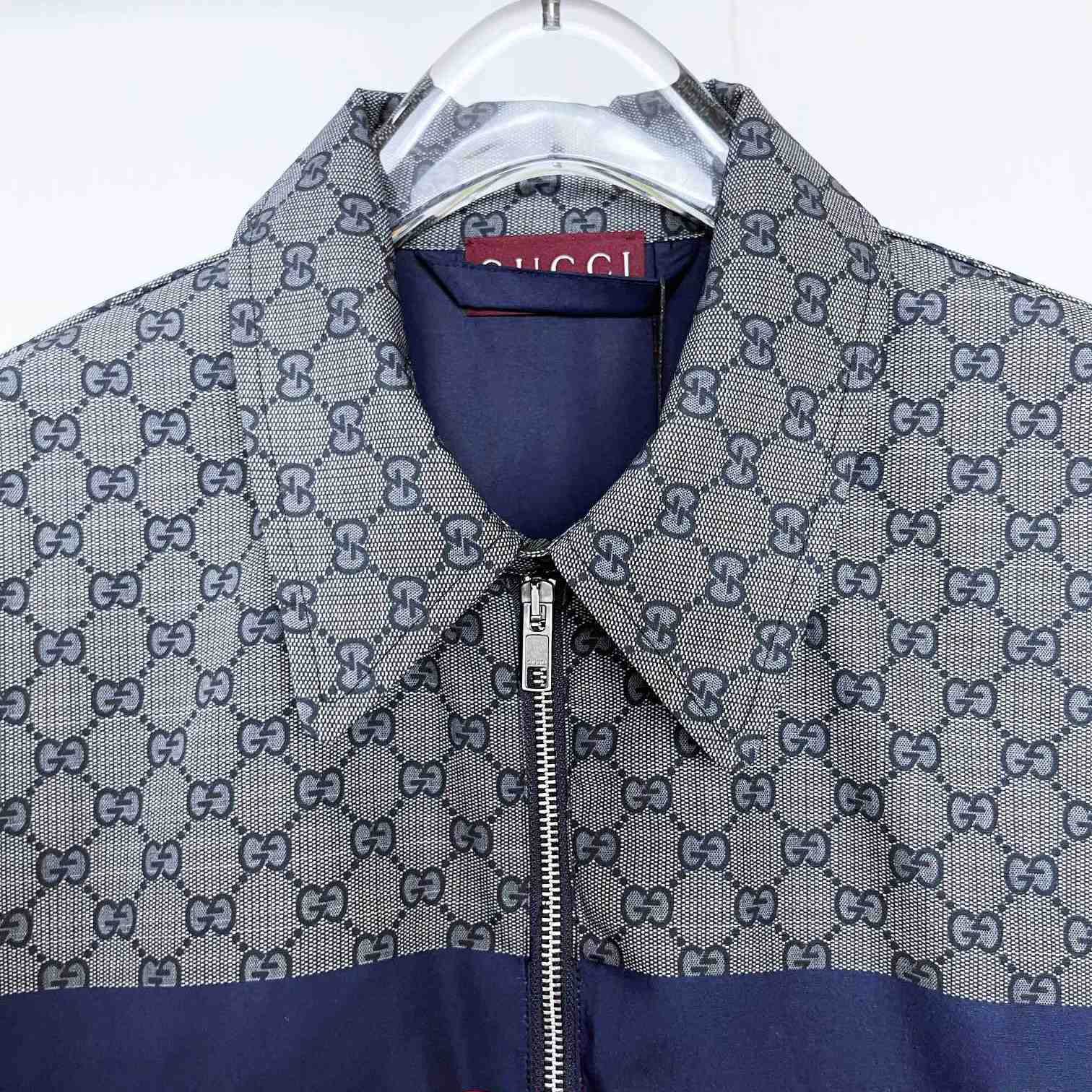 Gucci GG Print Cotton Jacket - DesignerGu