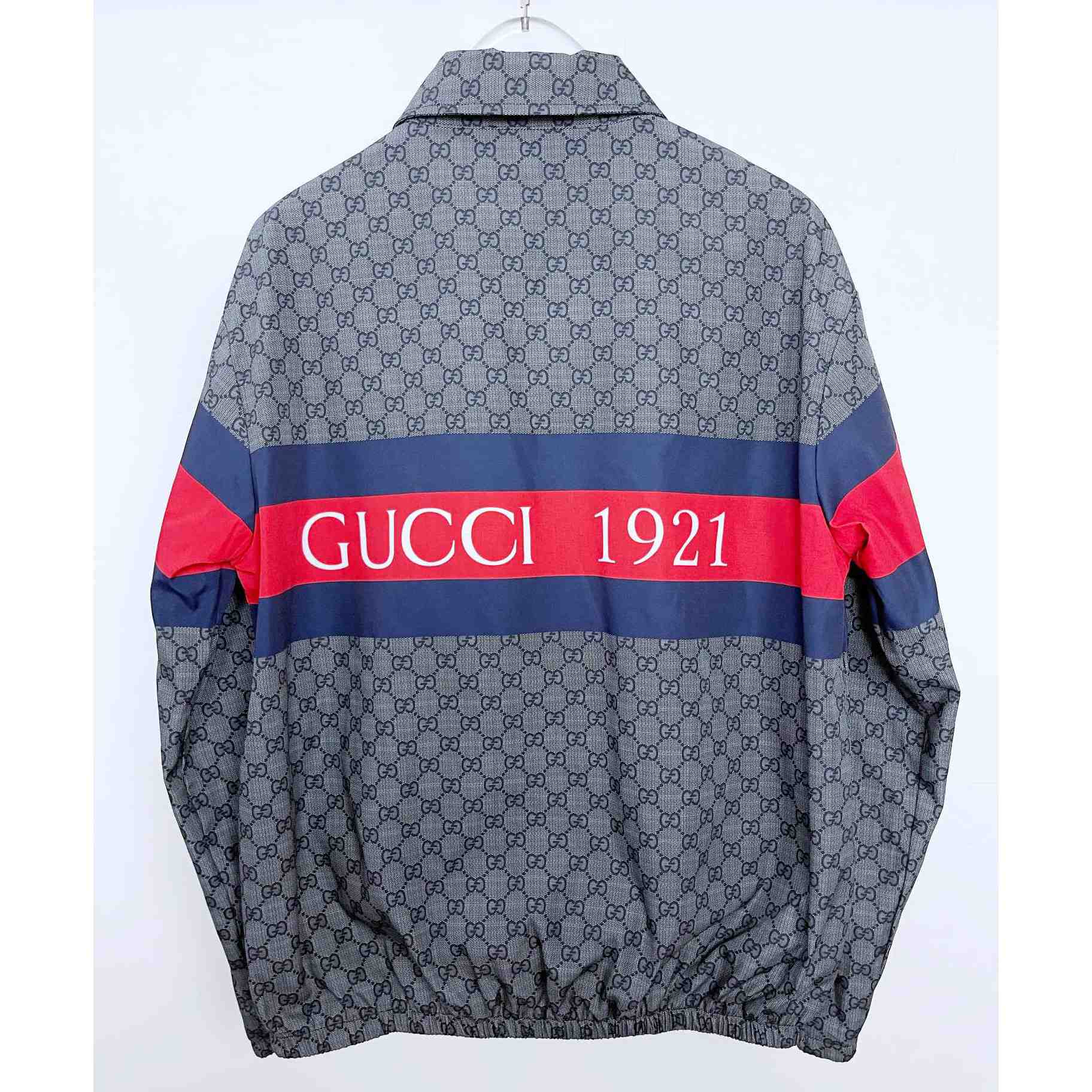 Gucci GG Print Cotton Jacket - DesignerGu