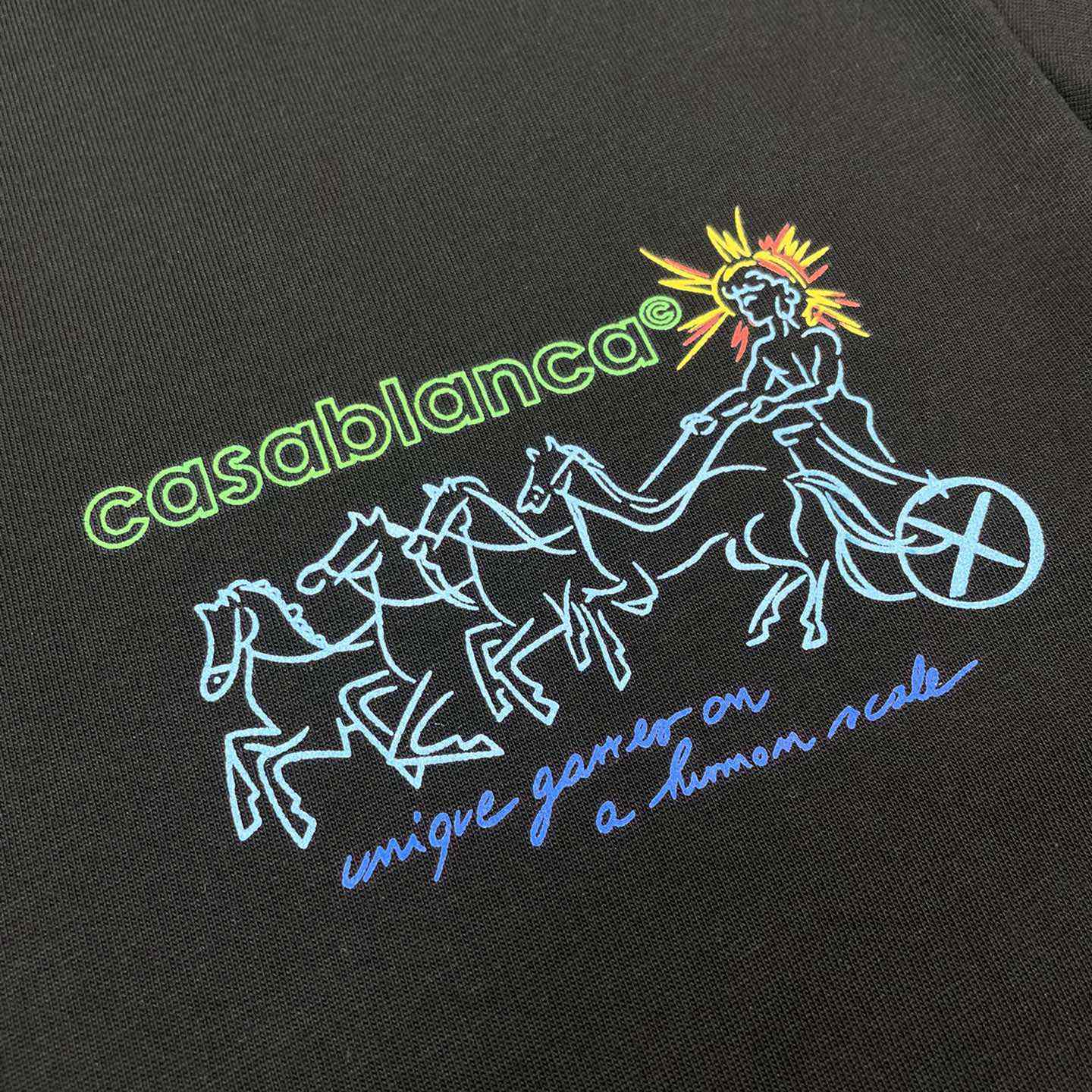 Casablanca Pentathlon T-Shirt   C903 - DesignerGu