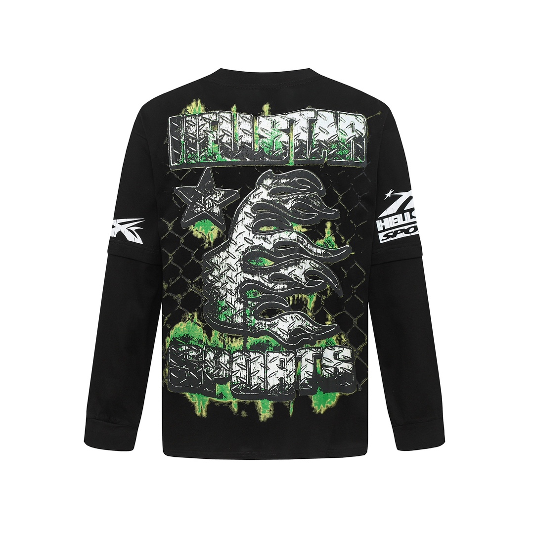 Hellstar War Ready! Long Sleeve T-Shirt - DesignerGu