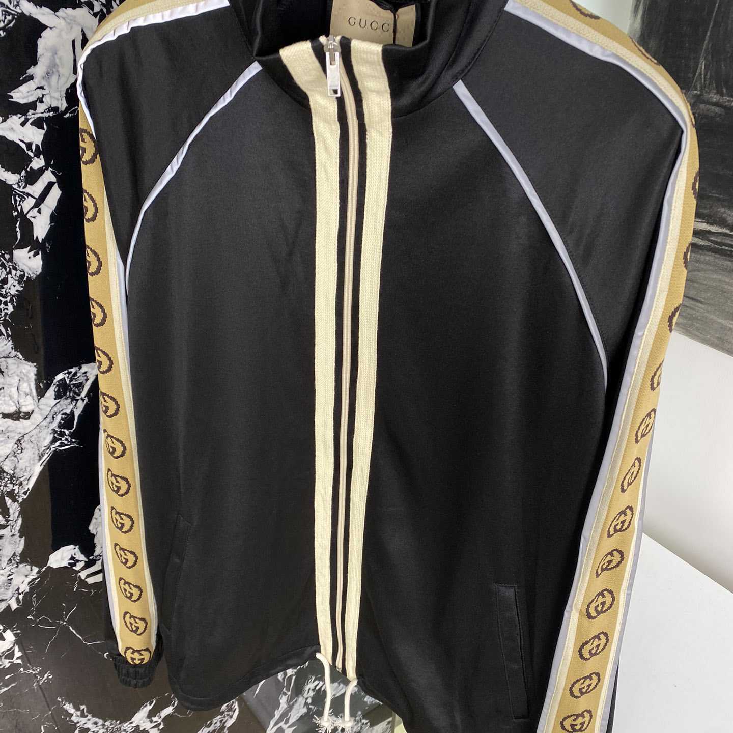 Gucci Oversize Technical Jersey Jacket - DesignerGu