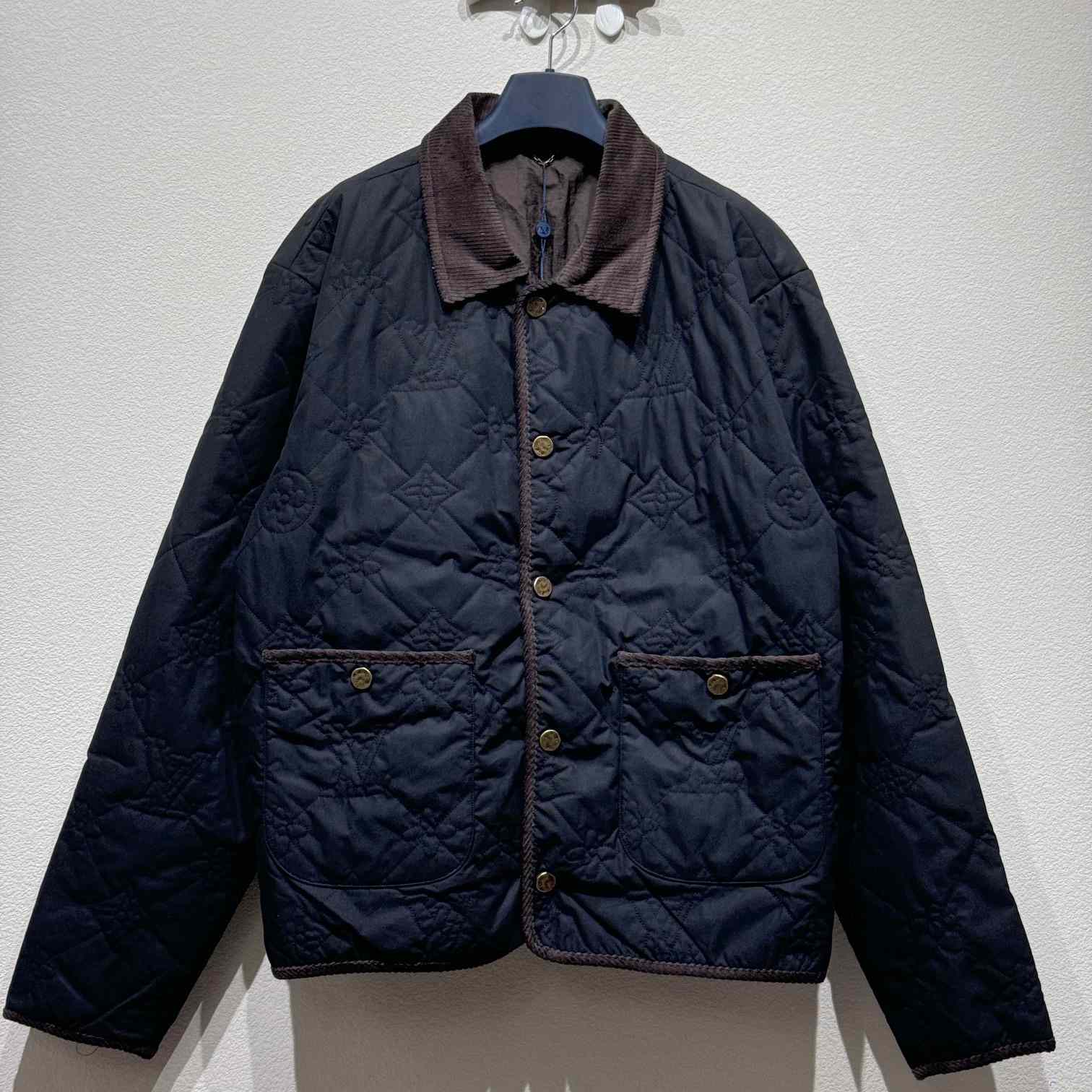 Louis Vuitton Monogram Padded Cotton Jacket   - DesignerGu