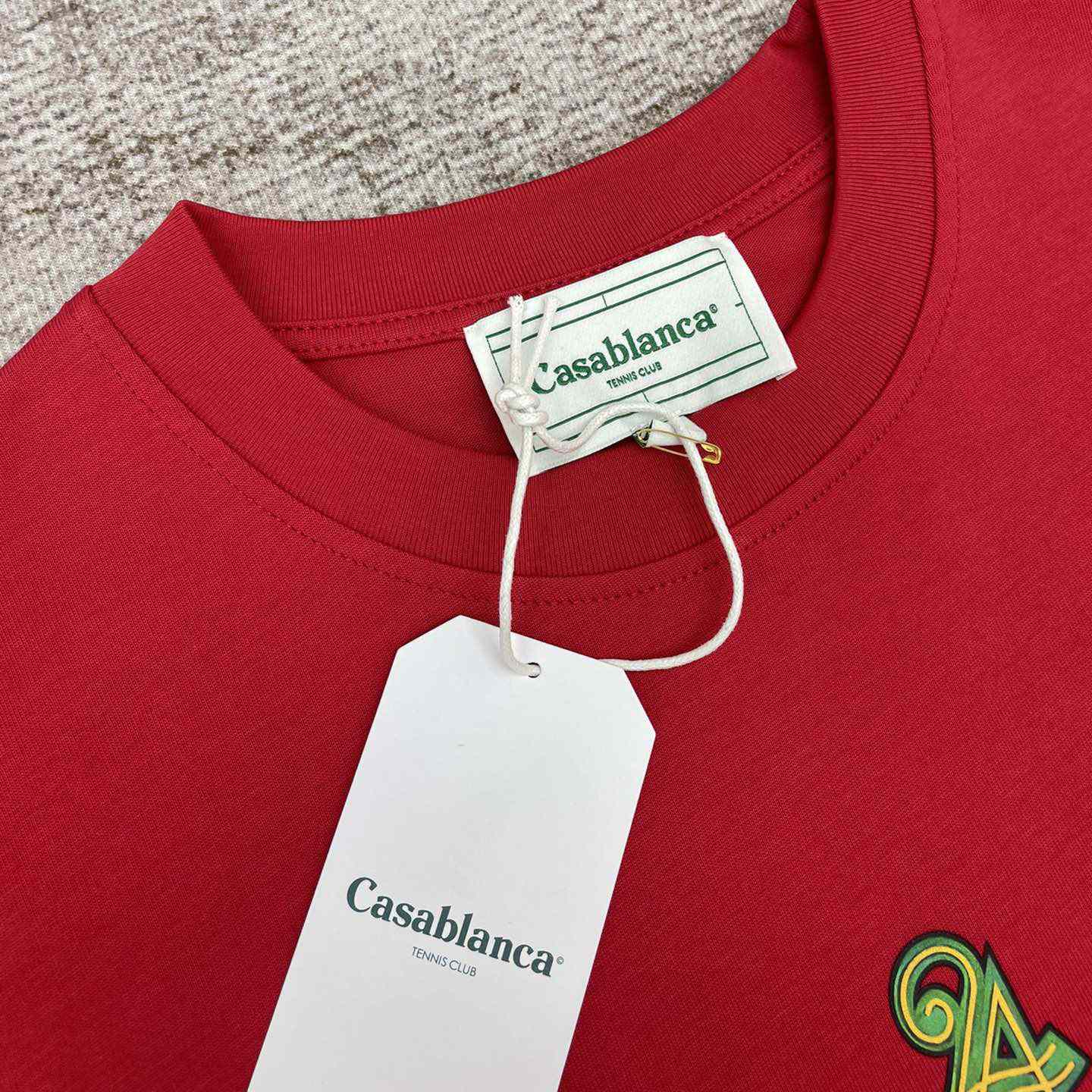 Casablanca Casa Crest Tee   C925 - DesignerGu