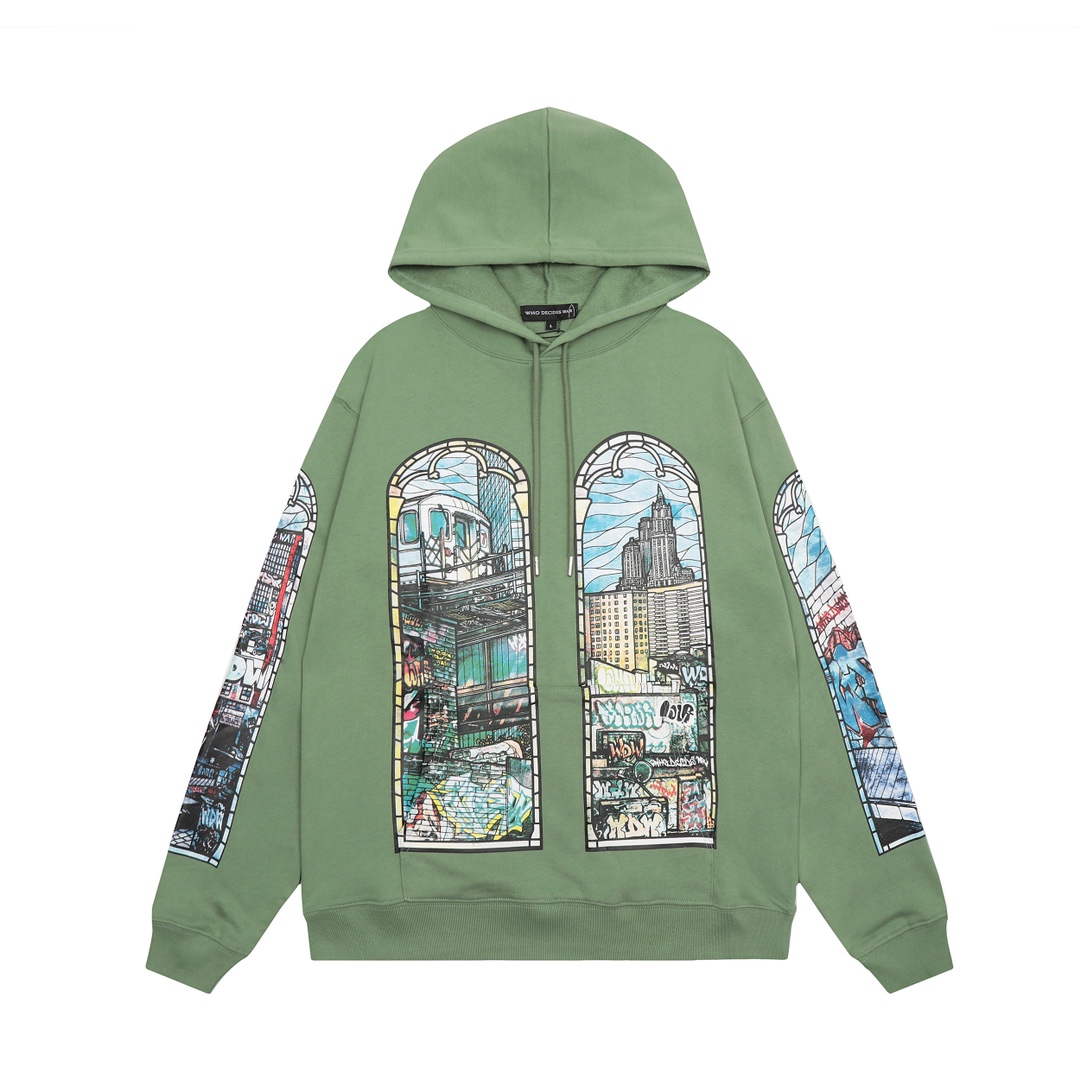 Who Decides War Sandy Lane Hooded Pullover - DesignerGu