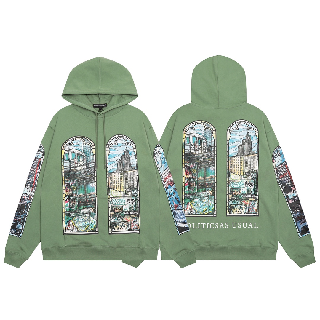 Who Decides War Sandy Lane Hooded Pullover - DesignerGu