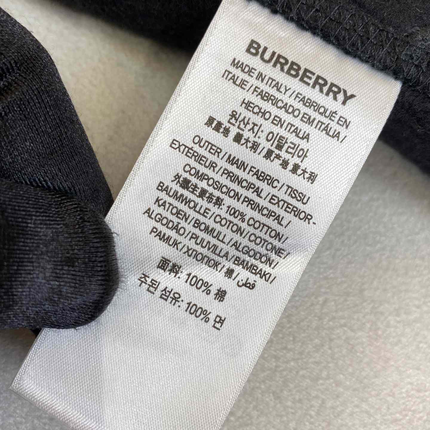 Burberry EKD Cotton Blend Hoodie - DesignerGu