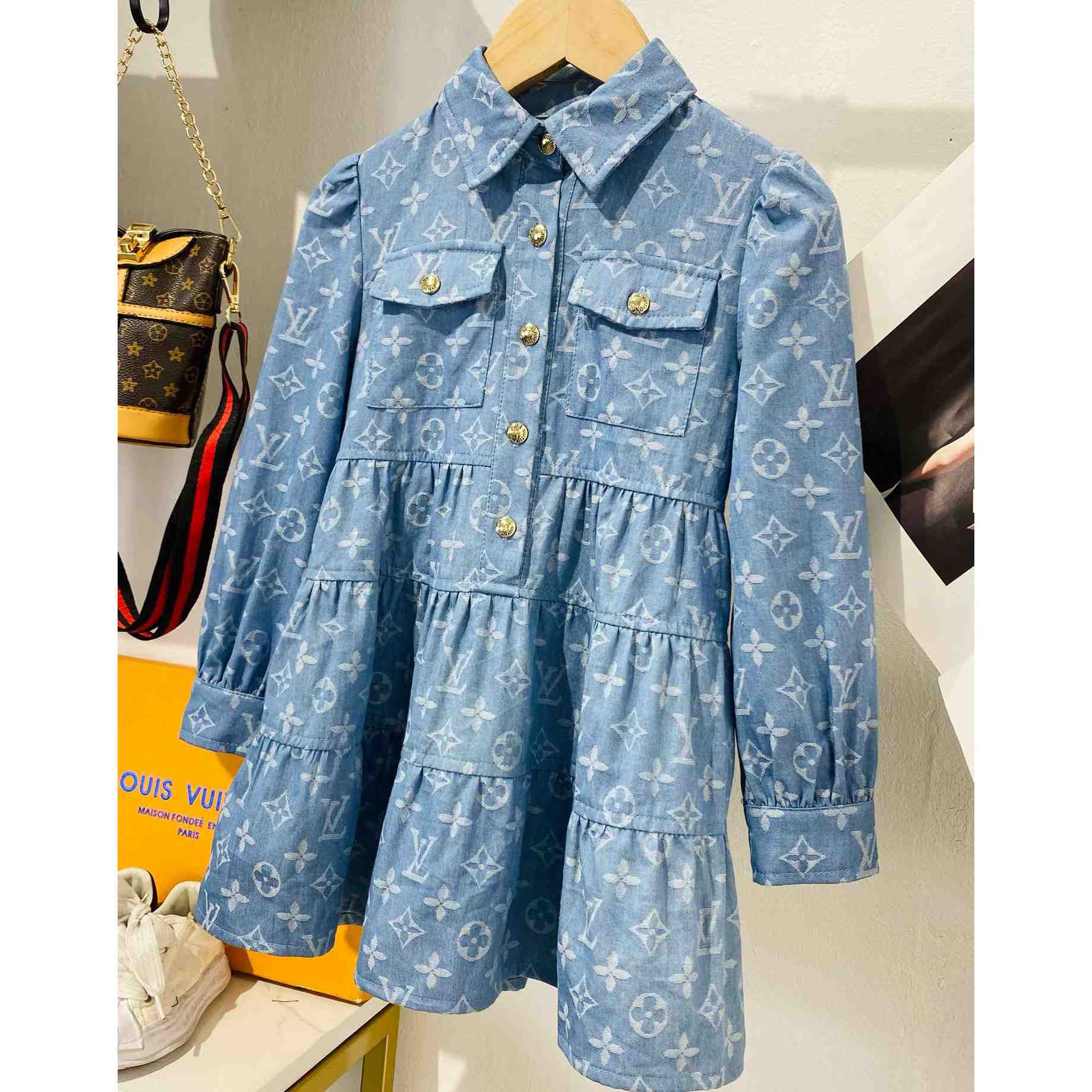 Louis Vuitton Kids Dress - DesignerGu