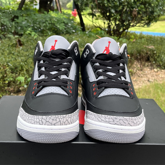 Air Jordan 3 “Black Cement Basketball Shoes     DN3707-010 - DesignerGu