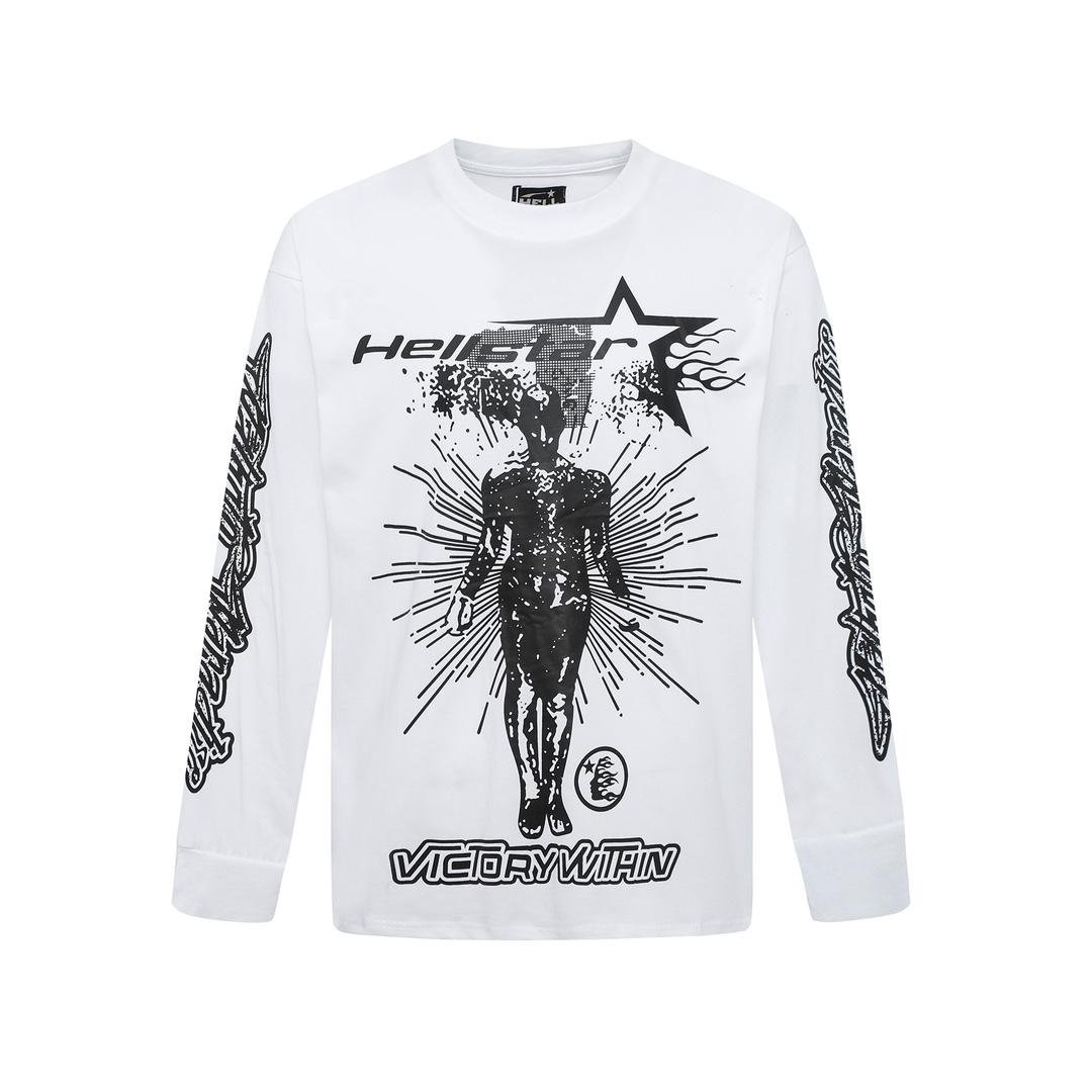 Hellstar Thermal Print Long Sleeve - DesignerGu