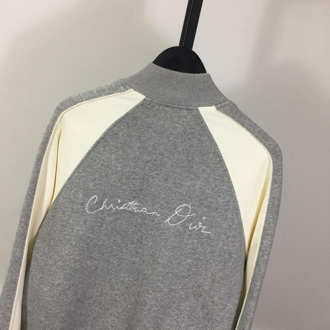 Dior Lily of the Valley Varsity Jacket - DesignerGu