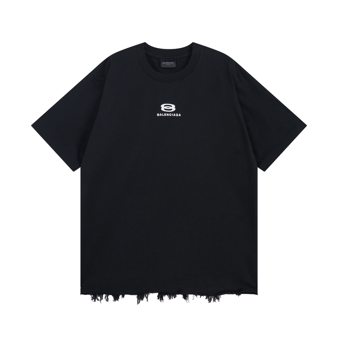 Balenciaga BB Classic Balenciaga Cropped T-Shirt - DesignerGu